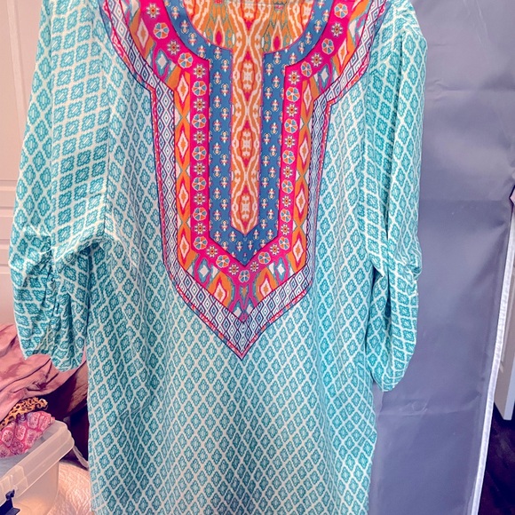 Urban Co Co dress NWOT. Never worn or washed. Smoke free silky material - Picture 6 of 7